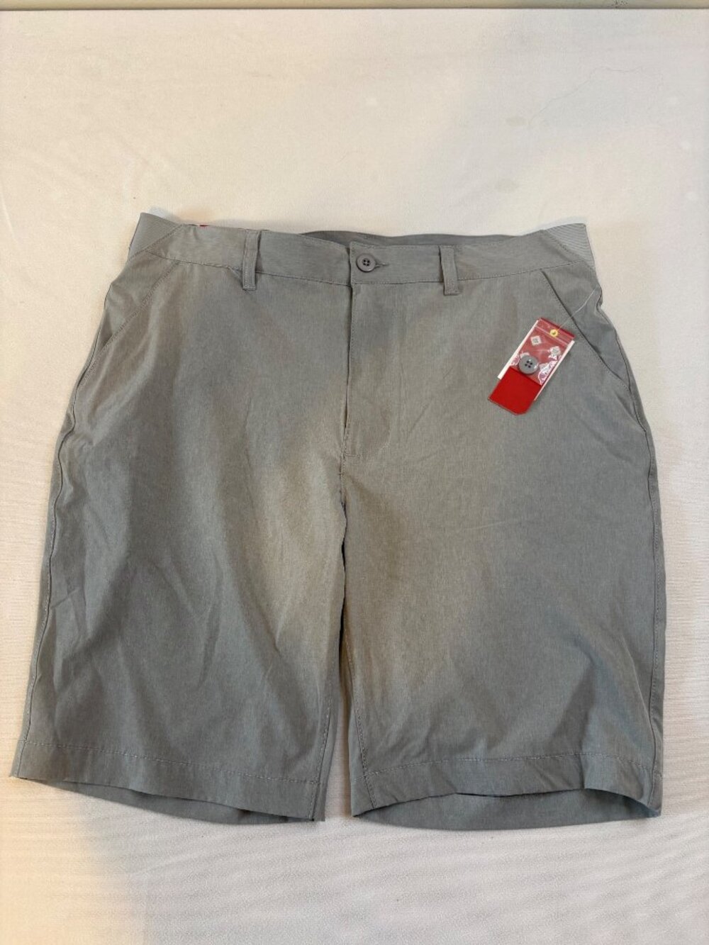 men's Hallstatt grey performance golf shorts size 38